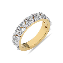 1 CT. Round Lab Created Diamond Band Ring