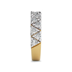 1 CT. Round Natural Diamond Band Ring