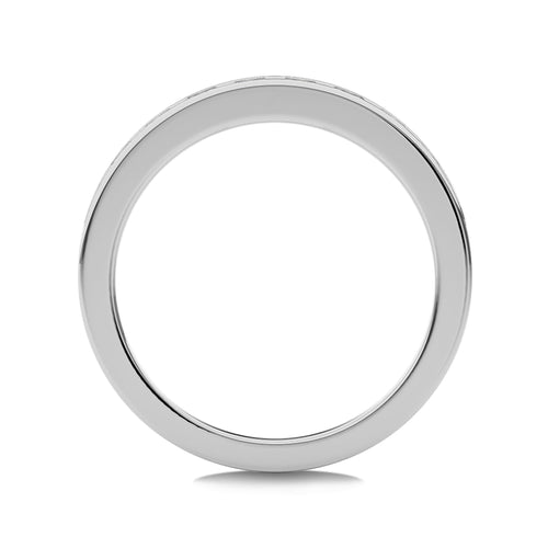 1/2 CT. Princess cut Lab Created Diamond Half Eternity Band