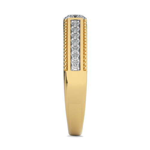 1/2 CT. Round Lab Created Diamond Engagement Ring