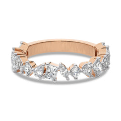 1 CT. Fancy Shapes Lab Created Diamond Wedding Band Ring