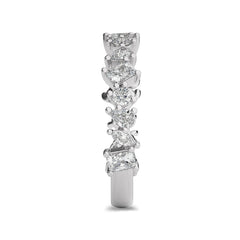 1 CT. Fancy Shapes Lab Created Diamond Wedding Band Ring