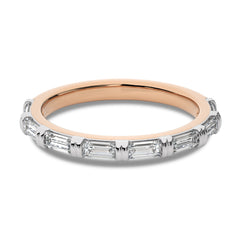 1/2 CT. Baguette Lab Created Diamond Wedding Band