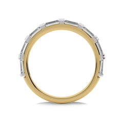 1/2 CT. Baguette Lab Created Diamond Wedding Band
