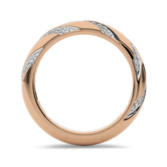 1/6 CT. Round Lab Created Diamond Wedding Band Ring