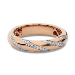 1/6 CT. Round Lab Created Diamond Wedding Band Ring