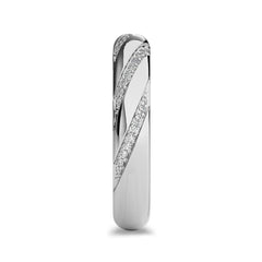 1/6 CT. Round Lab Created Diamond Wedding Band Ring