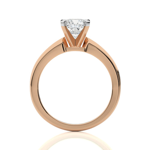 Stellar Solitaire Cushion Lab Created Diamond Engagement Ring