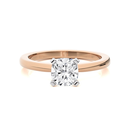 1 1/2 CT. Stellar Solitaire Cushion Lab Created Diamond Engagement Ring