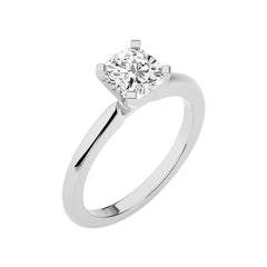 1 1/2 CT. Stellar Solitaire Cushion Natural Diamond Engagement Ring