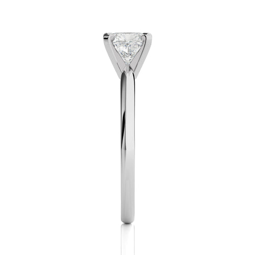 Stellar Solitaire Cushion Diamond Enagement Ring
