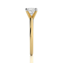 Stellar Solitaire Cushion Diamond Enagement Ring