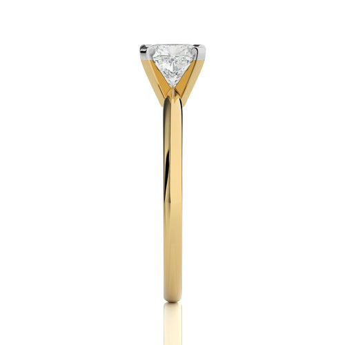 Stellar Solitaire Cushion Diamond Enagement Ring