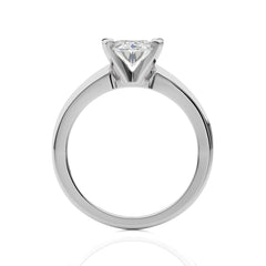 Stellar Solitaire Oval Diamond Engagement Ring