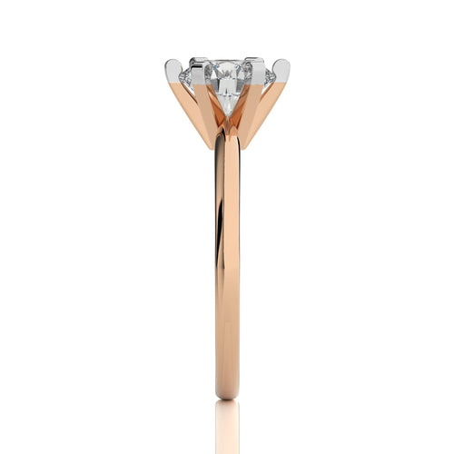 Stellar Solitaire Round Diamond Engagement Ring