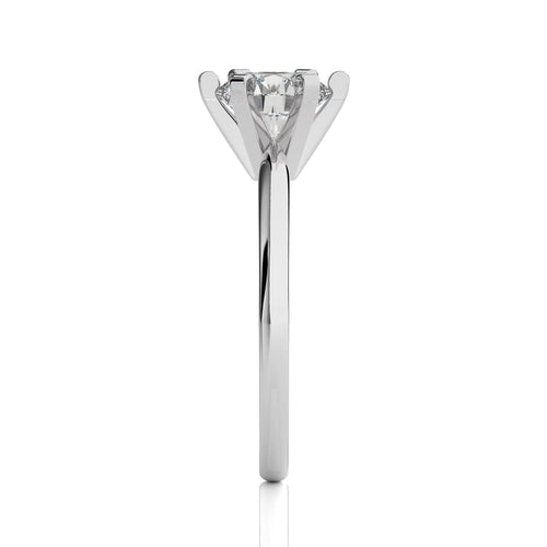 1 1/2 CT. Stellar Solitaire Round Natural Diamond Engagement Ring