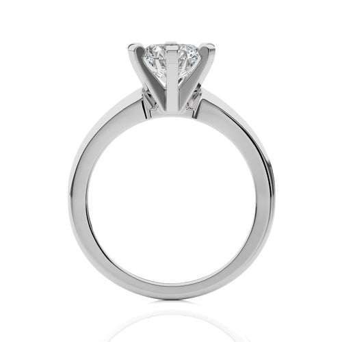 1 1/2 CT. Stellar Solitaire Round Natural Diamond Engagement Ring
