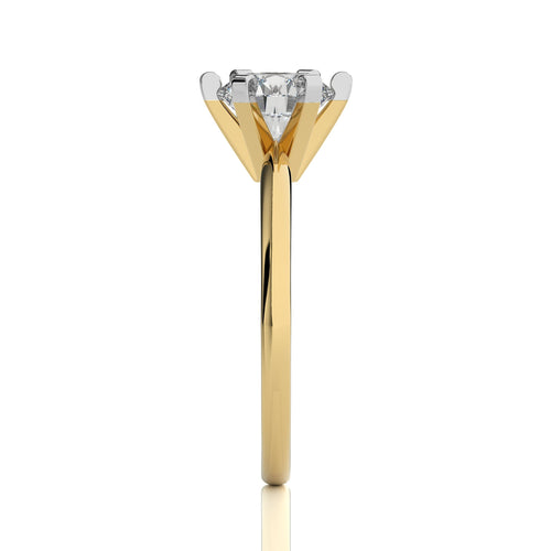 Stellar Solitaire Round Diamond Engagement Ring