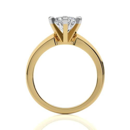 Stellar Solitaire Round Diamond Engagement Ring