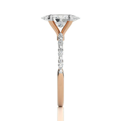 1 3/4 CT. Mesmerizing Marquise Lab Created Diamond Engagement Ring