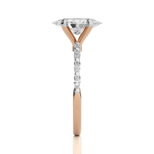 1 3/4 CT. Mesmerizing Marquise Lab Created Diamond Engagement Ring