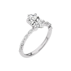 Mesmerizing Marquise Diamond Engagement Ring