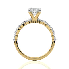 Mesmerizing Marquise Diamond Engagement Ring