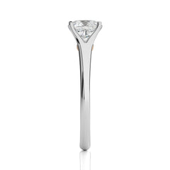 Celestial Cushion Split Shank Engagement Ring