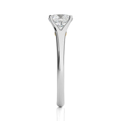 Celestial Cushion Split Shank Engagement Ring