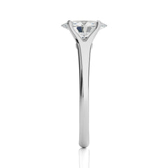 Celestial Oval Split Shank Engagement Ring