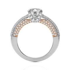 Astral Unity Round Diamond Engagement Ring