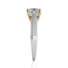 Astral Unity Round Diamond Engagement Ring