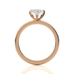 Graceful Pear Diamond Engagement Ring