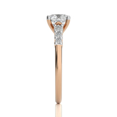 1 3/4 CT. Elegant Cushion Cut Natural Diamond Engagement Ring