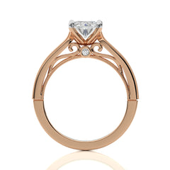 Heritage Oval Sparkle Diamond Engagement Ring