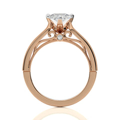 1 3/4 CT. Heritage Pear Sparkle Natural Diamond Engagement Ring