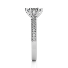 Heritage Round Sparkle Diamond Engagement Ring