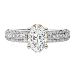 Timeless Classic Solitaire Diamond Engagement Ring