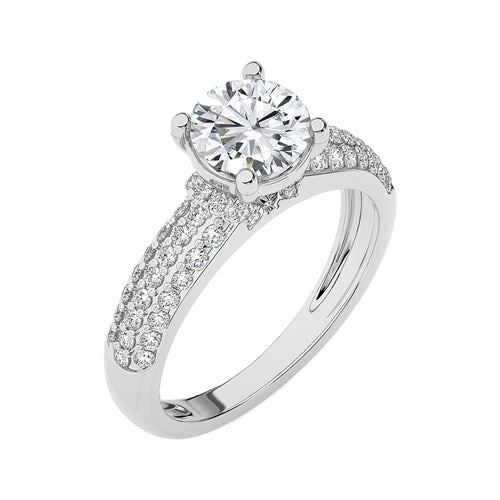 Timeless Classic Solitaire Diamond Engagement Ring