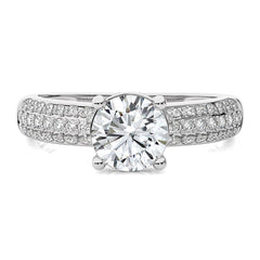 Timeless Classic Solitaire Diamond Engagement Ring