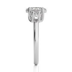 Classic Three-Stone Diamond Engagement Ring