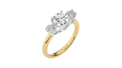 Classic Three-Stone Diamond Engagement Ring