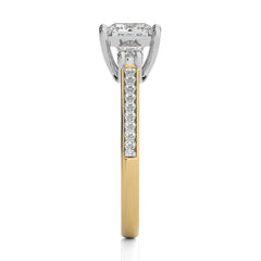 Classic Three-Stone Diamond Engagement Ring