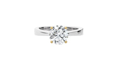 Elite Solitaire Diamond Ring