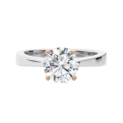 Elite Solitaire Diamond Ring
