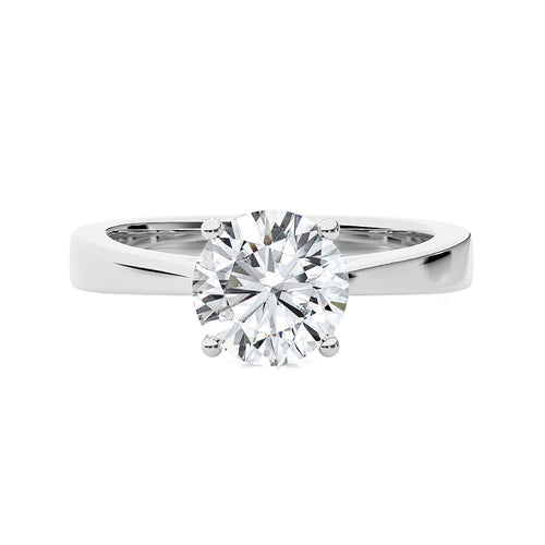 Elite Solitaire Diamond Ring