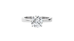 Elite Solitaire Diamond Ring