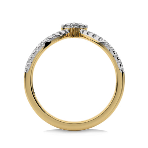 1/4 CT. Chevron Round Lab Created Diamond Wedding Band