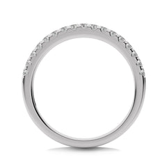 1/4 CT. Round Lab Created Diamond Half Eternity Band