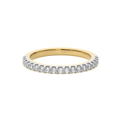 1/4 CT. Round  Lab Created Diamond Half Eternity Band